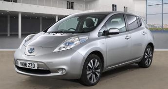 Nissan Leaf 30kWh Tekna Electric Automatic 5dr Silver LOW TAX