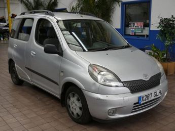 Toyota Yaris Verso 1.3 Verso Hatchback 5dr Petrol Automatic (165 g/km, 85 bhp)